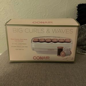 Fully Functioning Conair Big Curls & Waves Volume Hot Rollers